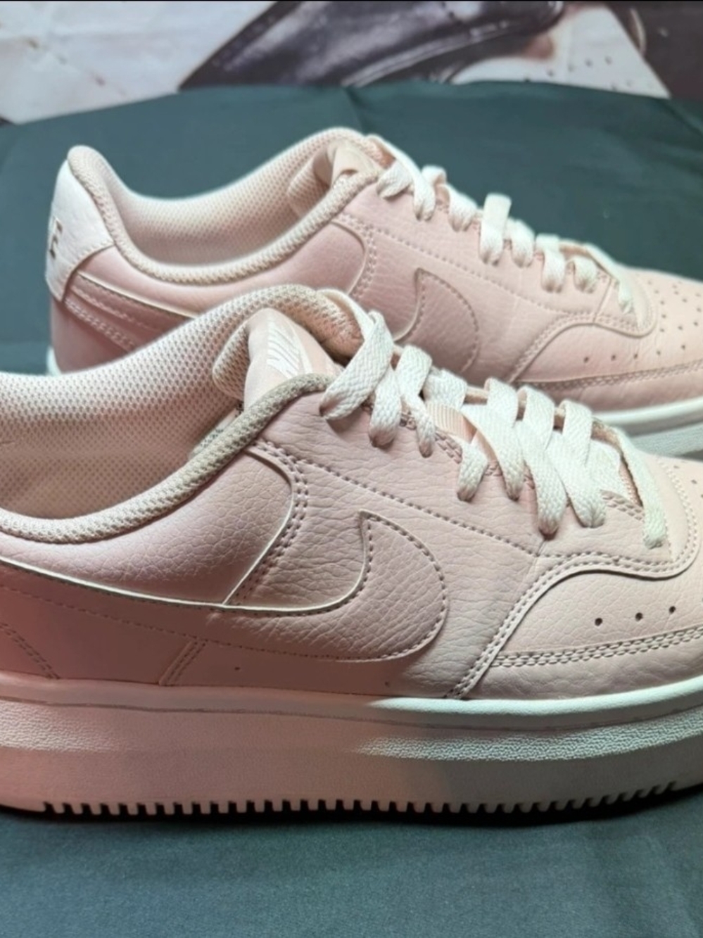 Nike Court Vision Pink Platform - Picture 6 of 10